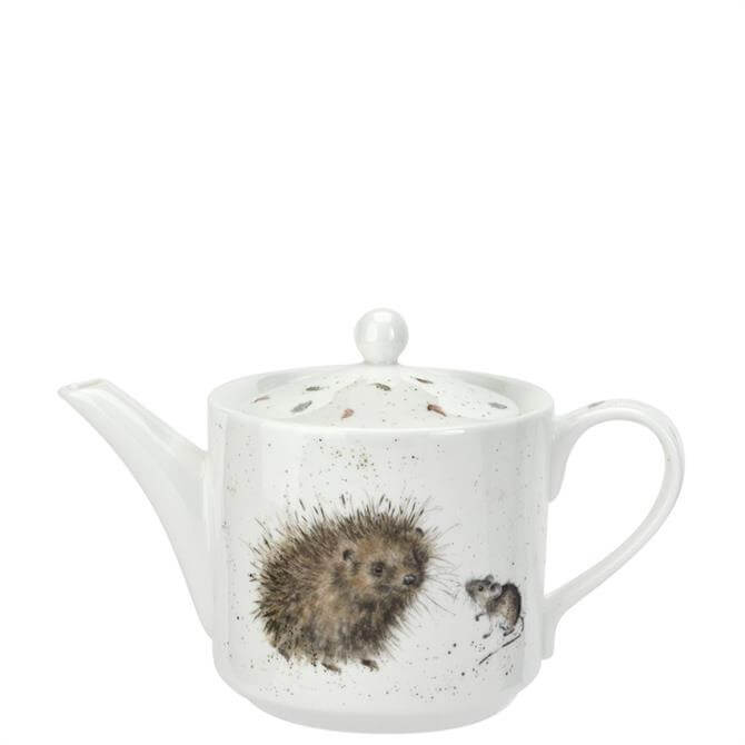 Royal Worcester Wrendale Hedgehog & Mice Teapot